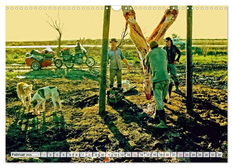 Produktbild: Ein Abenteuer per Motorrad - DIE TRANSAMAZONICA (Wandkalender 2026 DIN A3 quer), CALVENDO Monatskalender