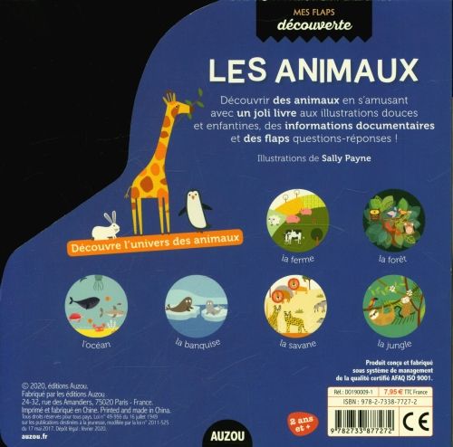 Produktbild: Les animaux
