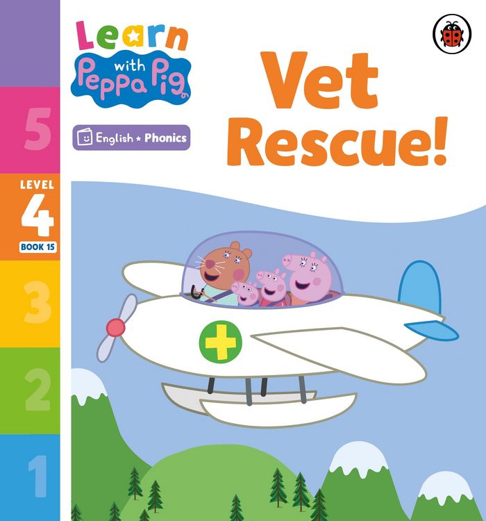 Produktbild: Learn with Peppa Phonics Level 4 Book 15 - Vet Rescue! (Phonics Reader)