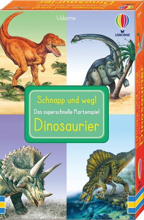 Produktbild: Schnapp und weg! Das superschnelle Kartenspiel: Dinosaurier
