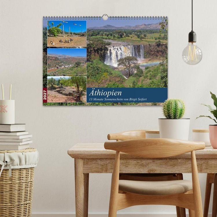 Produktbild: &Auml;thiopien - 13 Monate Sonnenschein (Wandkalender 2027 DIN A3 quer), CALVENDO Monatskalender