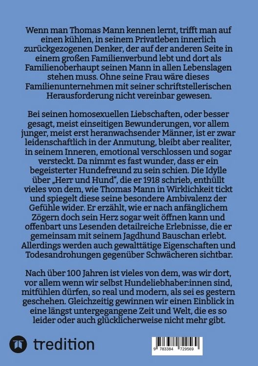 Produktbild: Thomas Mann und sein Hund