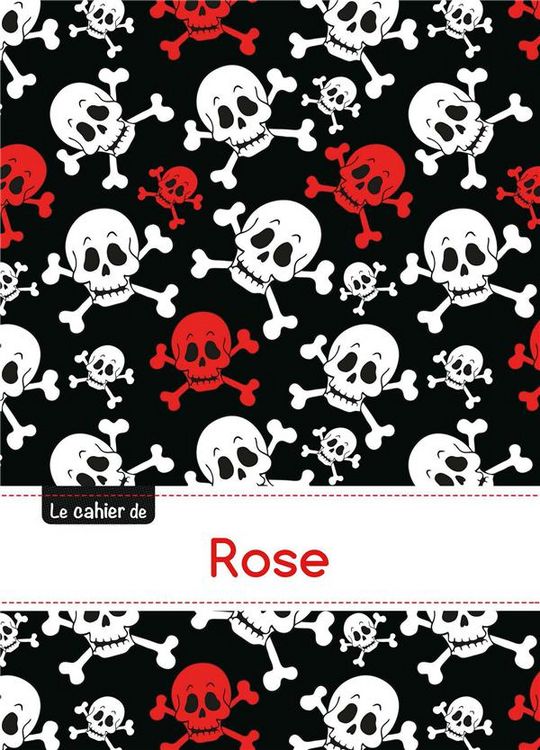 Produktbild: Carnet rose blanc,96p,a5