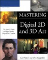 Produktbild: Pardew, L:  Mastering Digital 2d and 3d Art: Artist Gde To H