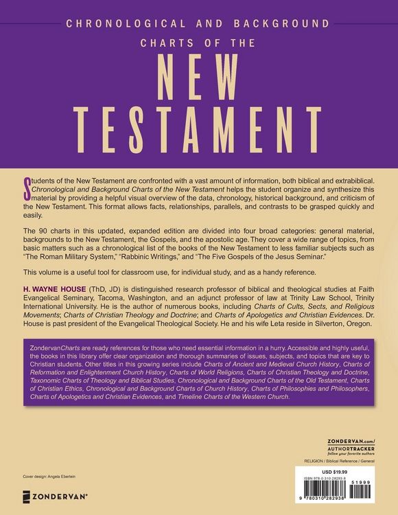 Produktbild: The Chronological and Background Charts of the New Testament