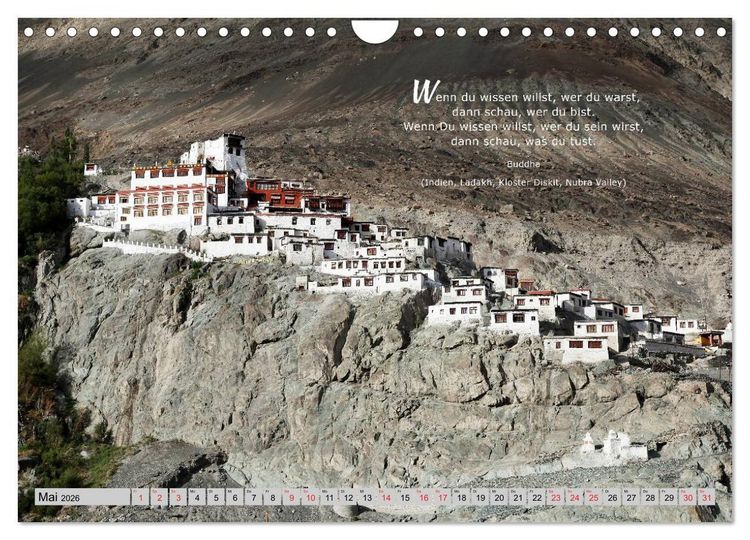 Produktbild: Lebensweisheiten aus aller Welt (Wandkalender 2026 DIN A4 quer), CALVENDO Monatskalender