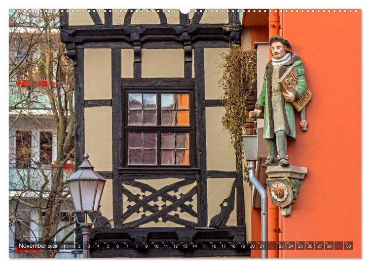 Produktbild: Unterwegs in Halle (Wandkalender 2026 DIN A2 quer), CALVENDO Monatskalender