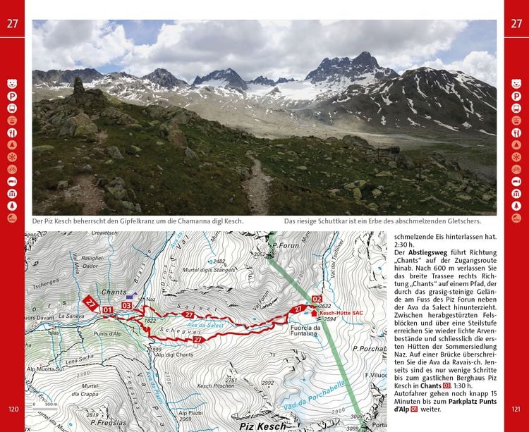 Produktbild: K&uuml;mmerly+Frey Wanderf&uuml;hrer Graub&uuml;nden Nord