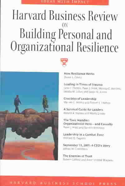 Produktbild: Harvard Business Review on Building Personal and Organizational Resilience