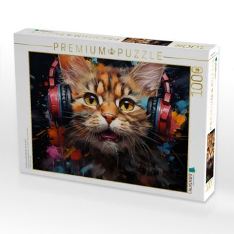 Produktbild: CALVENDO Puzzle Ein Motiv aus dem Kalender Musik Safari | 1000 Teile Lege-Gr&ouml;&szlig;e 64x48cm Foto-Puzzle f&uuml;r gl&uuml;ckliche Stunden