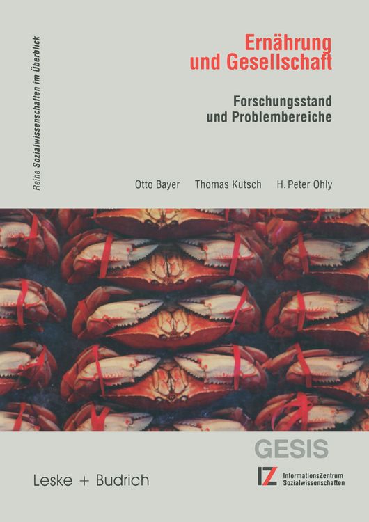 Produktbild: Ern&auml;hrung und Gesellschaft