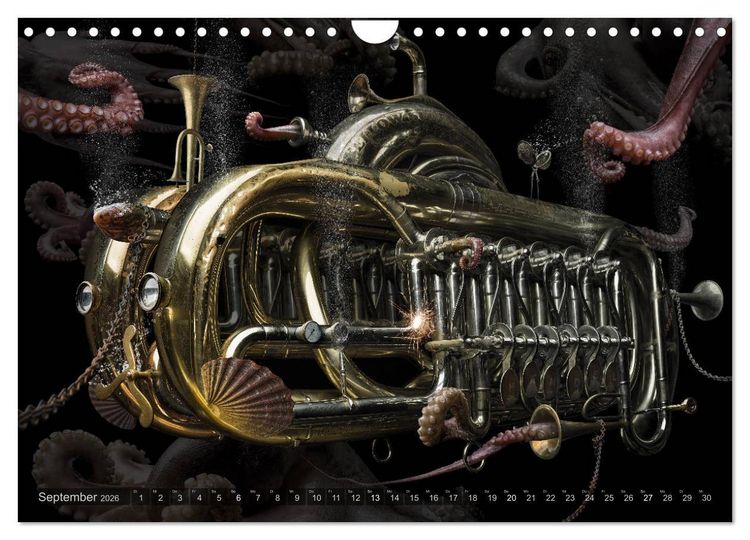 Produktbild: Musica fant&aacute;sia - Die wundersame Welt des Fotok&uuml;nstlers Olaf Bruhn (Wandkalender 2026 DIN A4 quer), CALVENDO Monatskalender