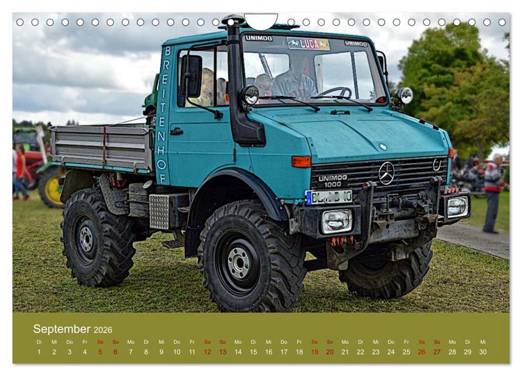 Produktbild: Ein Mythos mit Stern - das Universalmotorger&auml;t (Wandkalender 2026 DIN A4 quer), CALVENDO Monatskalender