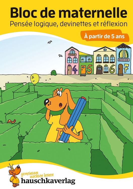 Bild vom Artikel Bloc d'activités préscolaires à partir de 5 ans pour garçons et filles, livre garcon 4 ans - Pensée logique, devinettes et casse-tête pour appre vom Autor Linda Bayerl