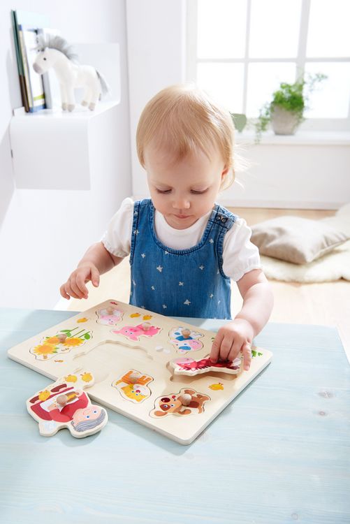 Produktbild: Greifpuzzle Oma Lenis Tiere