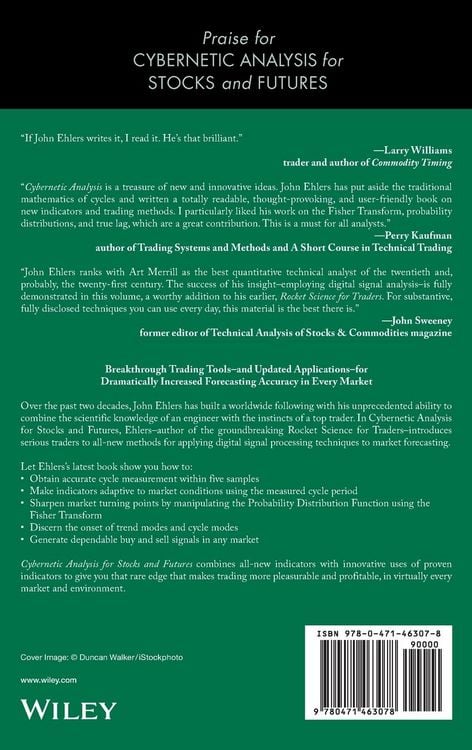 Produktbild: Cybernetic Analysis for Stocks and Futures