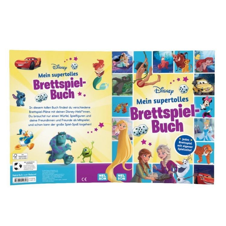 Produktbild: Disney Kreative Besch&auml;ftigung: Mein supertolles Brettspiel-Buch
