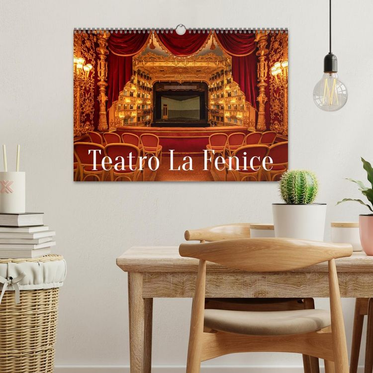 Produktbild: Teatro La Fenice (Wandkalender 2026 DIN A3 quer), CALVENDO Monatskalender