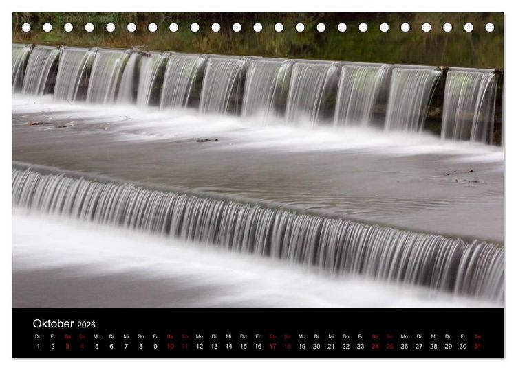 Produktbild: Die Amper - Ansichten eines bayerischen Flusses (Tischkalender 2026 DIN A5 quer), CALVENDO Monatskalender