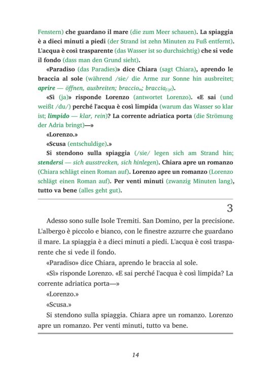 Produktbild: Italienisch lernen mit lustigen Kurzgeschichten (A2) - Il biologo marino in vacanza (+ Audio-CD)