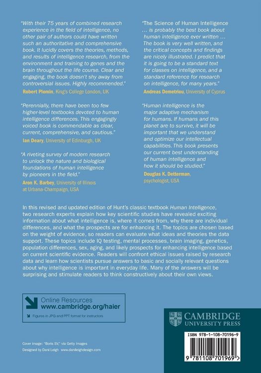 Produktbild: The Science of Human Intelligence