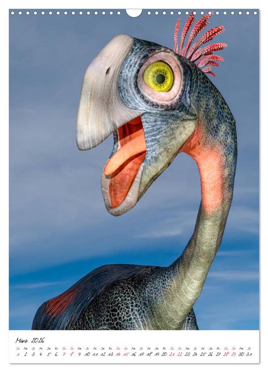Produktbild: Dinosaurier aus der Vergangenheit (Wandkalender 2026 DIN A3 hoch), CALVENDO Monatskalender
