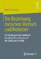 Produktbild: Die Beziehung zwischen Mensch und Heimtier