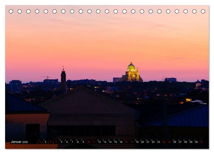 Produktbild: Belgien - traumhaft sch&ouml;n! (Tischkalender 2026 DIN A5 quer), CALVENDO Monatskalender