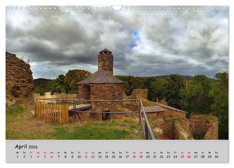 Produktbild: Historisches Erzgebirge (Wandkalender 2026 DIN A3 quer), CALVENDO Monatskalender