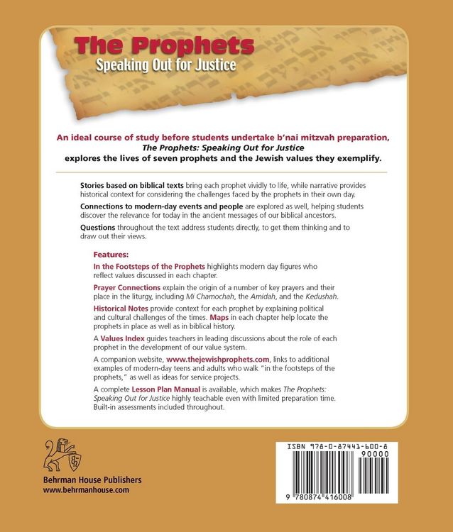 Produktbild: The Prophets: Speaking Out for Justice