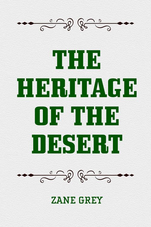 Produktbild: The Heritage of the Desert