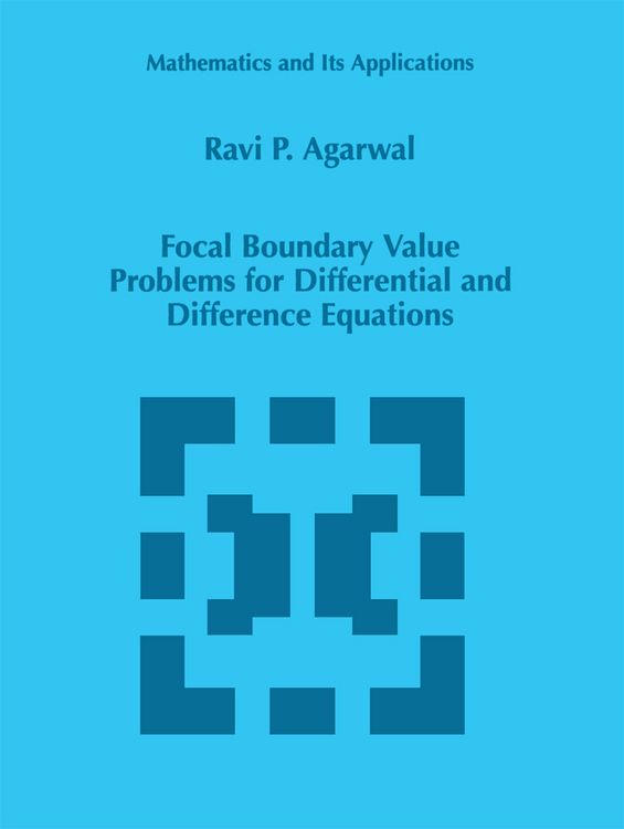 Produktbild: Focal Boundary Value Problems for Differential and Difference Equations