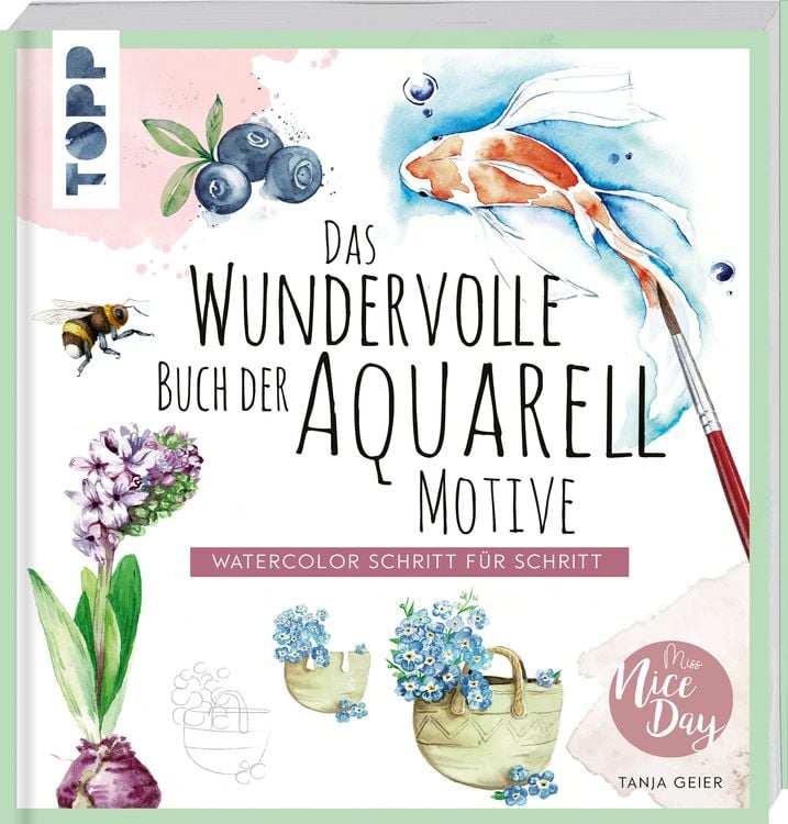Produktbild: Das wundervolle Buch der Aquarell-Motive