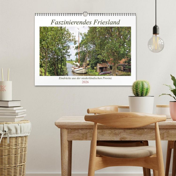 Produktbild: Faszinierendes Friesland (Wandkalender 2026 DIN A3 quer), CALVENDO Monatskalender