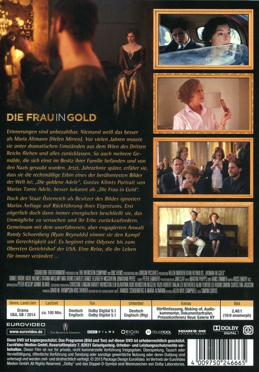 Produktbild: Die Frau in Gold