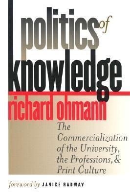 Produktbild: Politics of Knowledge