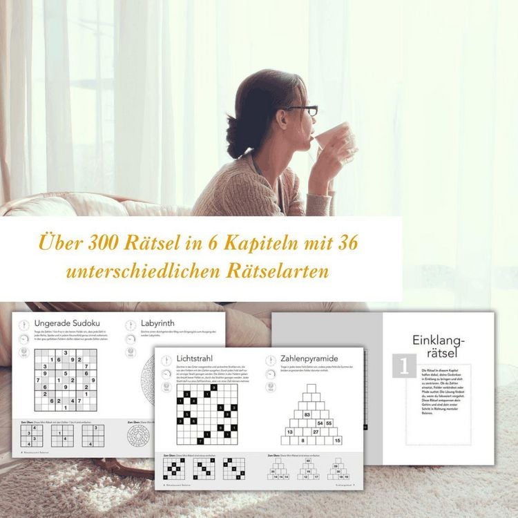Produktbild: R&auml;tselAuszeit &ndash; Balance. &Uuml;ber 300 R&auml;tsel f&uuml;r mentalen Ausgleich, Gelassenheit und Harmonie