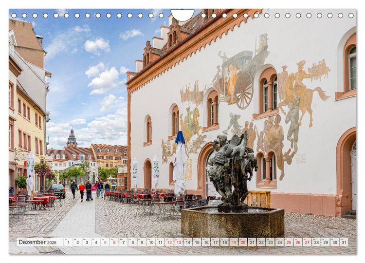 Produktbild: Landau in der Pfalz Impressionen (Wandkalender 2026 DIN A4 quer), CALVENDO Monatskalender