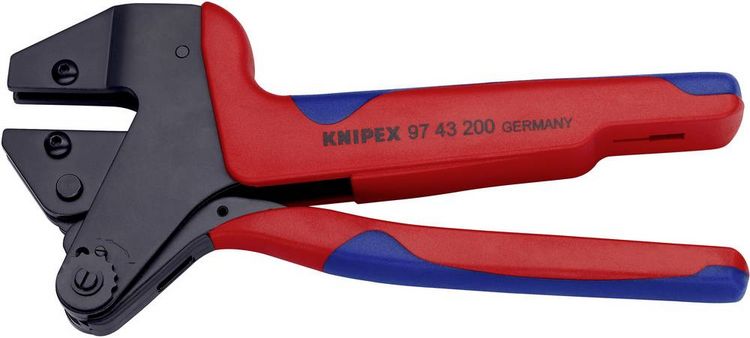 Produktbild: Knipex 97 43 200A Crimpzange ohne Crimpeinsatz