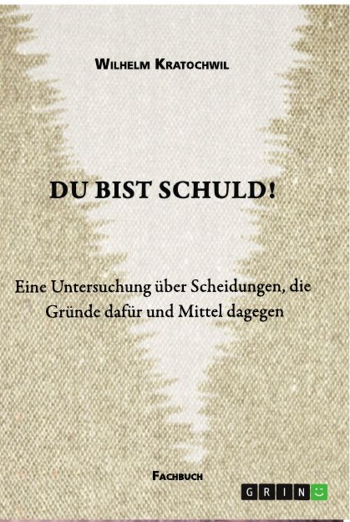 Produktbild: Du bist schuld! Eine Untersuchung &uuml;ber Scheidungen, die Gr&uuml;nde daf&uuml;r und Mittel dagegen