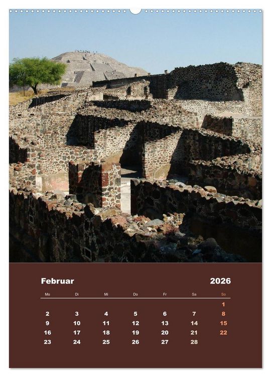 Produktbild: Klassisches Mexiko (hochwertiger Premium Wandkalender 2026 DIN A2 hoch), Kunstdruck in Hochglanz