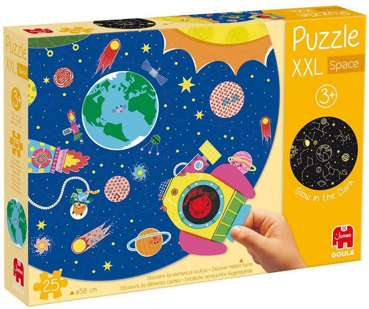 Produktbild: GOULA - XXL-Weltraum-Puzzle - 25 Teile