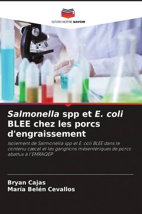Produktbild: Salmonella spp et E. coli BLEE chez les porcs d'engraissement
