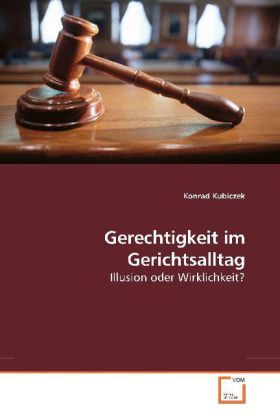 Produktbild: Kubiczek, K: Gerechtigkeit im Gerichtsalltag