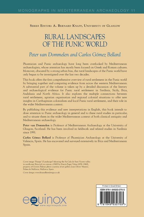 Produktbild: Rural Landscapes of the Punic World
