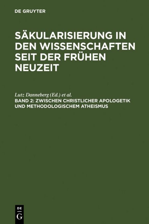 Produktbild: Zwischen christlicher Apologetik und methodologischem Atheismus