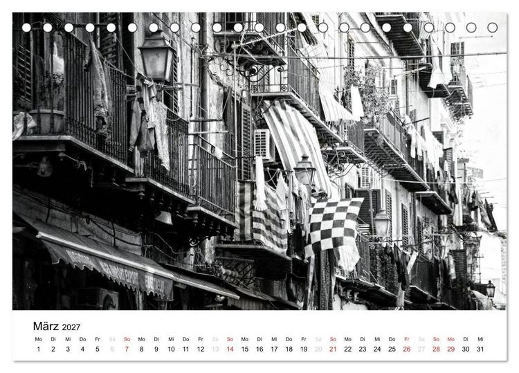 Produktbild: Silberstein portr&auml;tiert Palermo (Tischkalender 2027 DIN A5 quer), CALVENDO Monatskalender