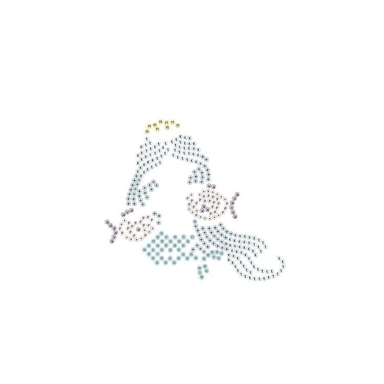 Produktbild: DOTZIES BY DIAMOND DOTZ - Diamond Painting Etui Meerjungfrau