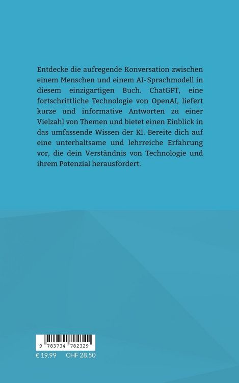 Produktbild: Gespr&auml;che mit ChatGPT: Die M&ouml;glichkeiten der KI-gest&uuml;tzten Kommunikation erkunden