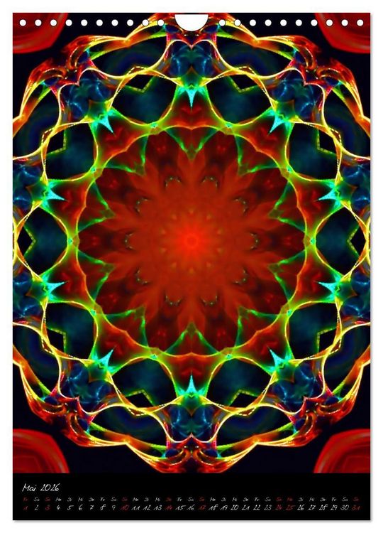 Produktbild: Mandala - Esoterik & Meditation (Wandkalender 2026 DIN A4 hoch), CALVENDO Monatskalender